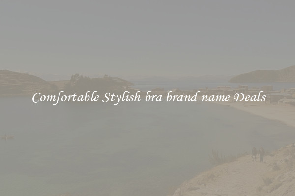 Comfortable Stylish bra brand name Deals