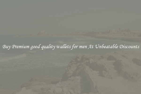 Buy Premium good quality wallets for men At Unbeatable Discounts